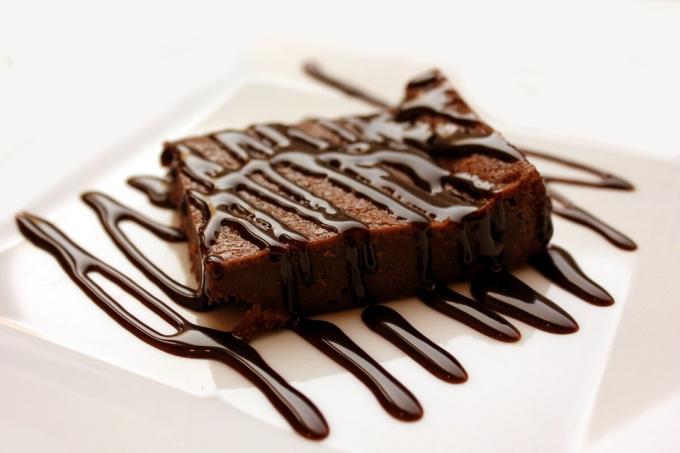 brownie de chocolate escuro clássica