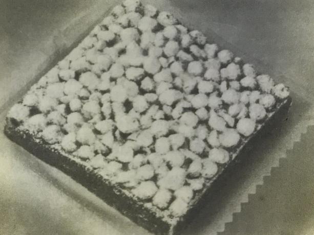 bolo de fantasia. Foto do livro "A produção de bolos e tortas," 1976 