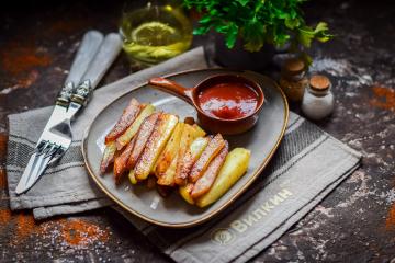 Batatas fritas no forno