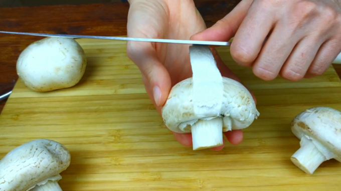 receita rápida de champignon