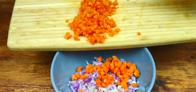 salada com cenoura