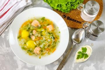 Sopa de salmão