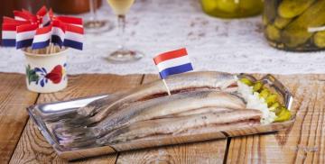 Arenque em holandês: delicioso irrealista!