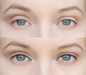 Método de aplicação de rímel para fazer os olhos parecer mais jovem (mostrando no modelo 30+)