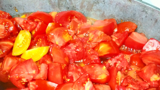 preparações de tomate